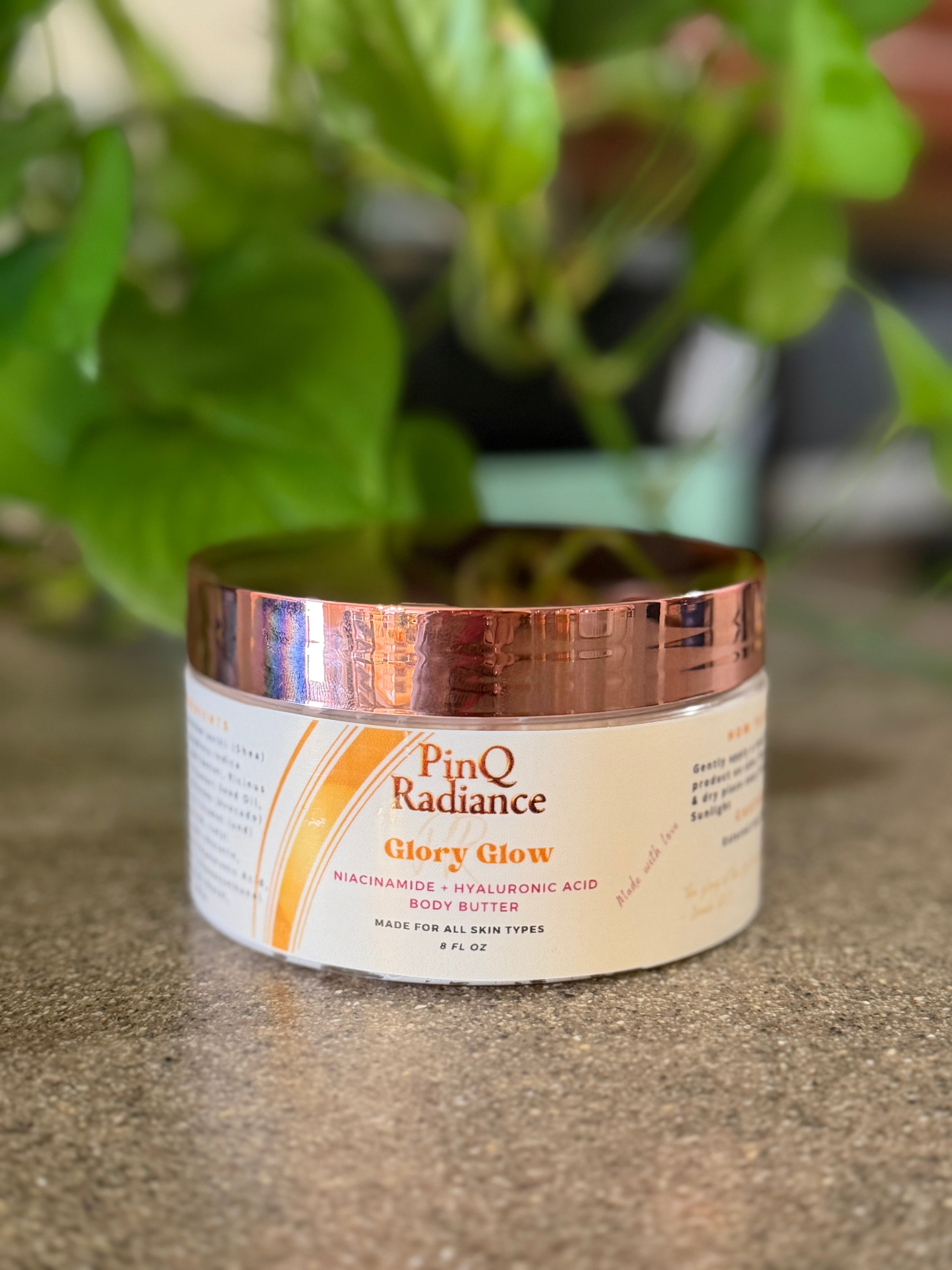 Glory Glow | Niacinamide & Hyaluronic Acid Body Butter
